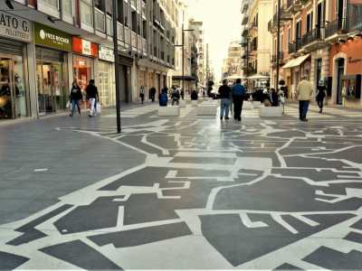 A essere stato completato � anche il "salotto San Nicola-Bari Vecchia"...